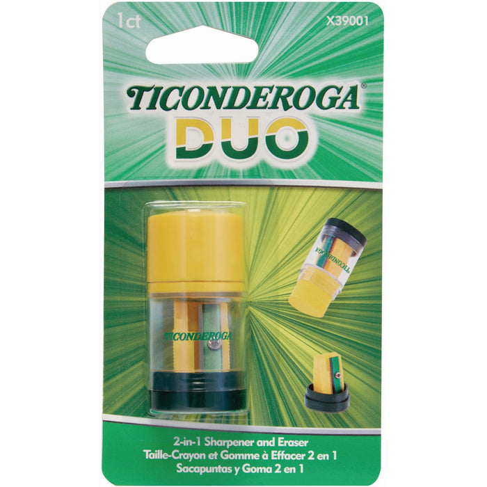 Ticonderoga DUO Manual Pencil Sharpener - DIXX39001
