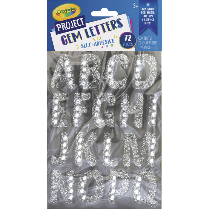 Crayola Crayola Sparkling Gems Sticker Letters - PACP1665CRA