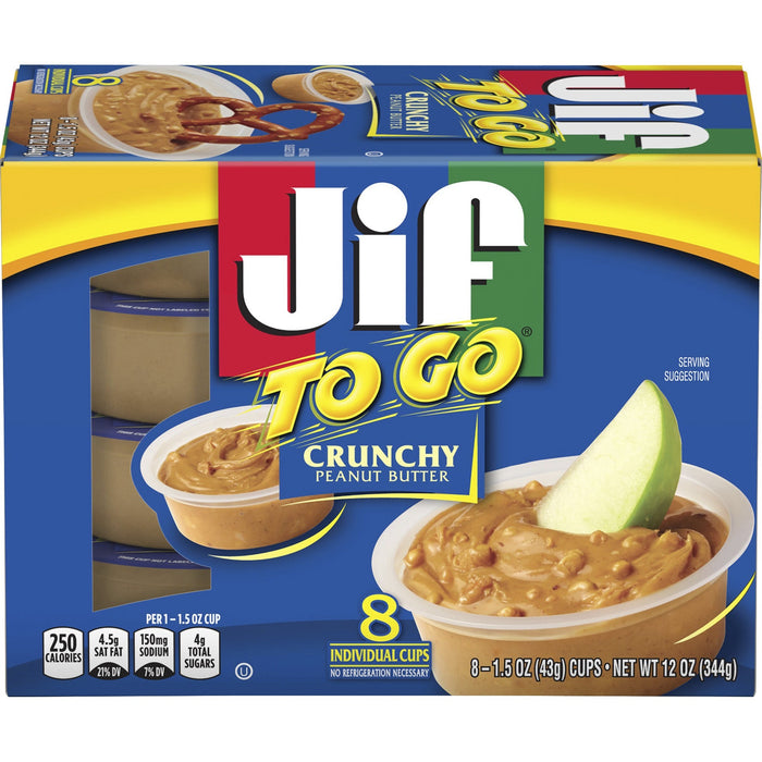 Jif To Go Peanut Butter Cups - Chunky - SMU24130