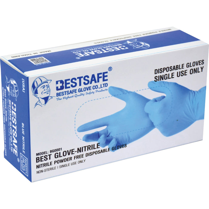 BestSafe Single-use Nitrile Glove - SPZNTRGLV4L