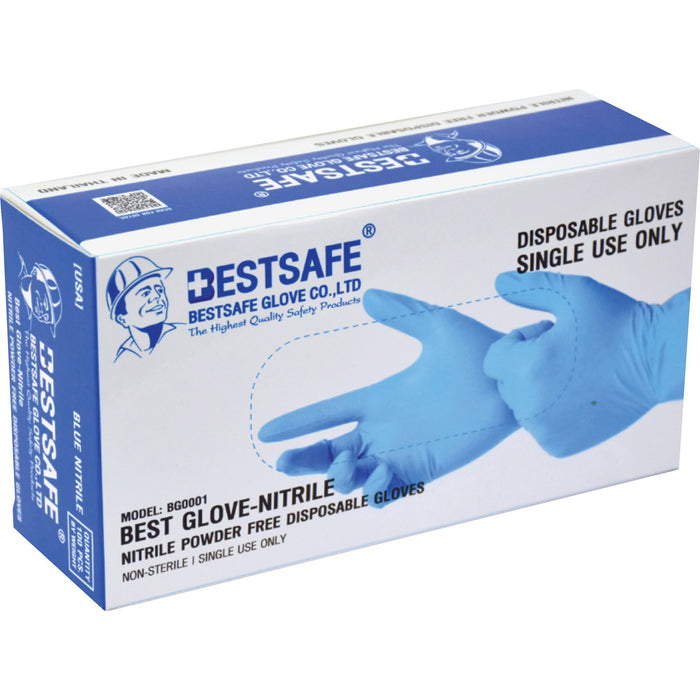 BestSafe Single-use Nitrile Glove - SPZNTRGLV4M