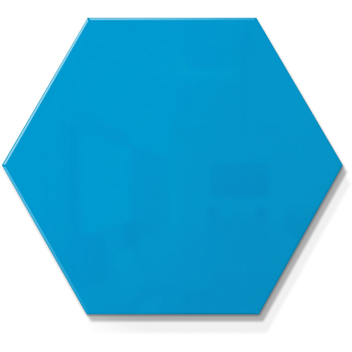 Ghent Powder-Coated Hex Steel Whiteboards - GHEHEXS1821BB