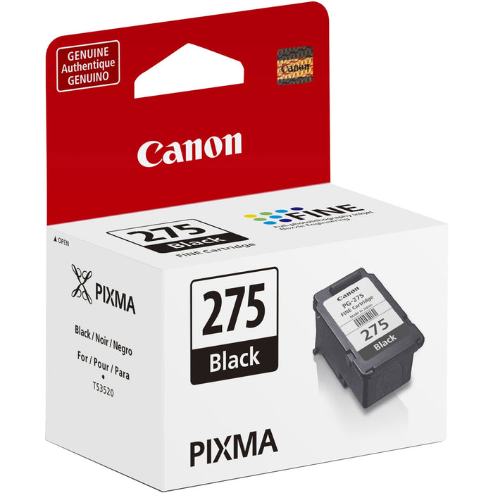 Canon PG275 Original Inkjet Ink Cartridge - Black - 1 Each - CNMPG275
