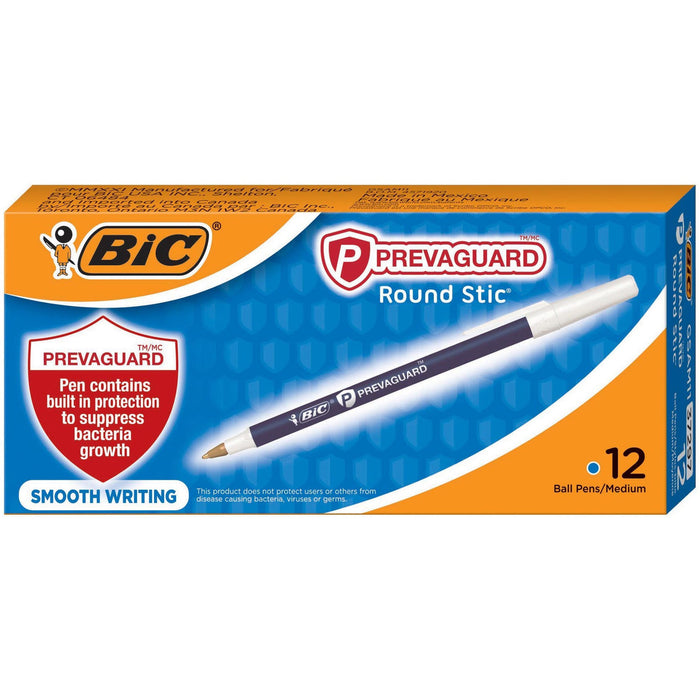 BIC PrevaGuard Round Stic Ballpoint Pen - BICGSAM11BE