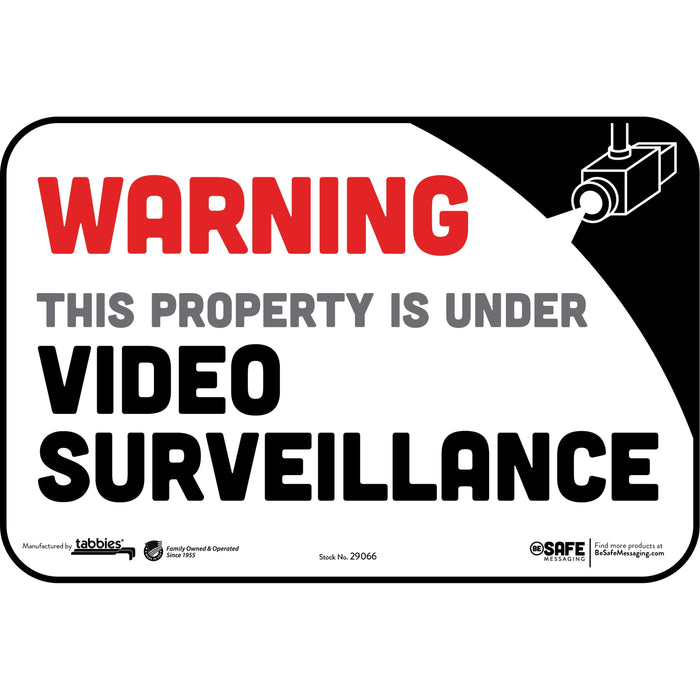 Tabbies PROPERTY IS UNDER SURVEILLANCE Wall Decal - TAB29066