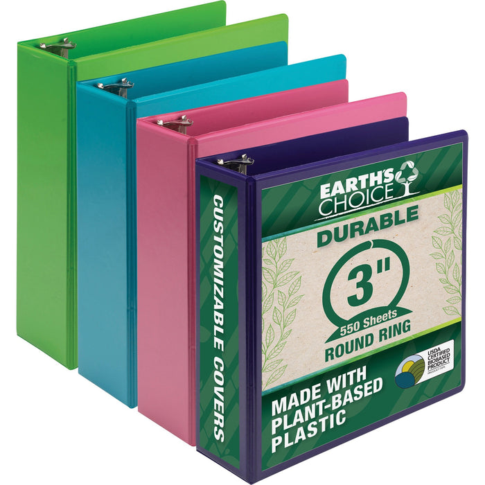 Samsill Earthchoice Durable View Binder - SAMMS48689