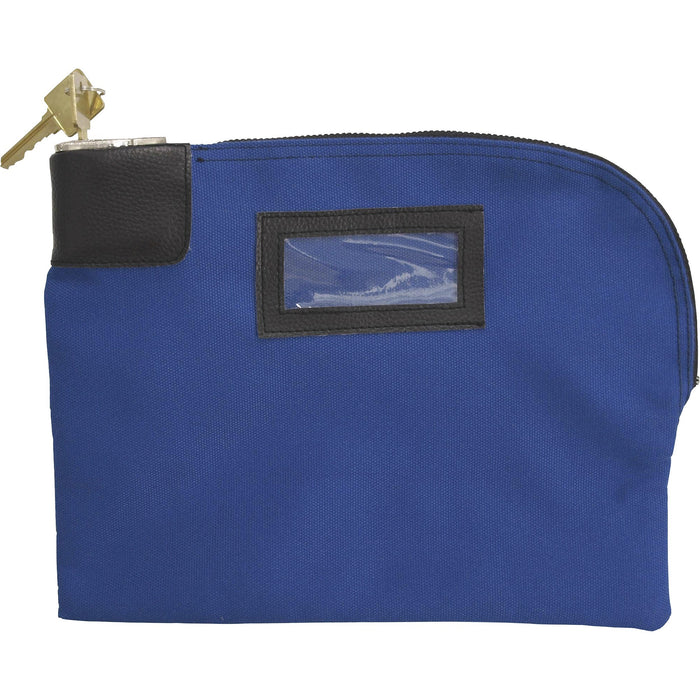 ControlTek Carrying Case Cash, Coin, Document, Card, Check - Royal Blue - CNK530312