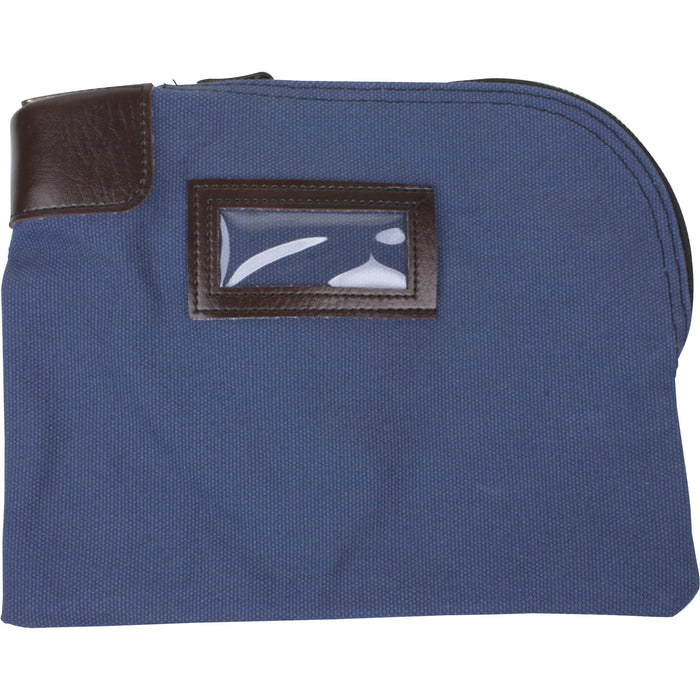 ControlTek Carrying Case Cash, Coin, Document, Check, Card - Blue - CNK530980