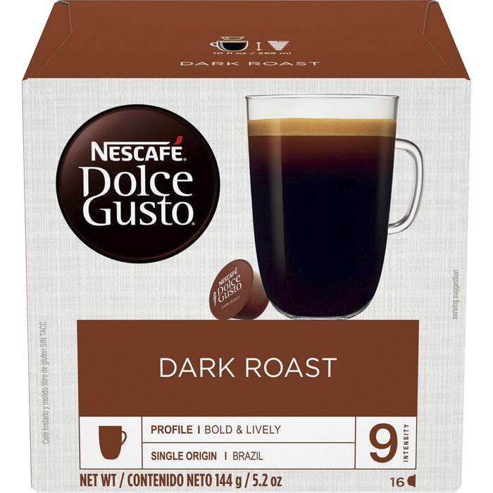 Nescafe Dolce Gusto Dark Roast Coffee - NES33916