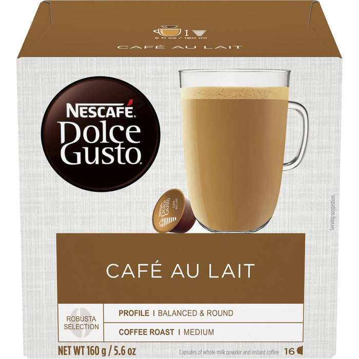 Nescafe Dolce Gusto Cafe Au Lait Coffee - NES33903