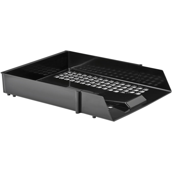 Deflecto AntiMicrobial Industrial Front-Load Tray - DEF63905