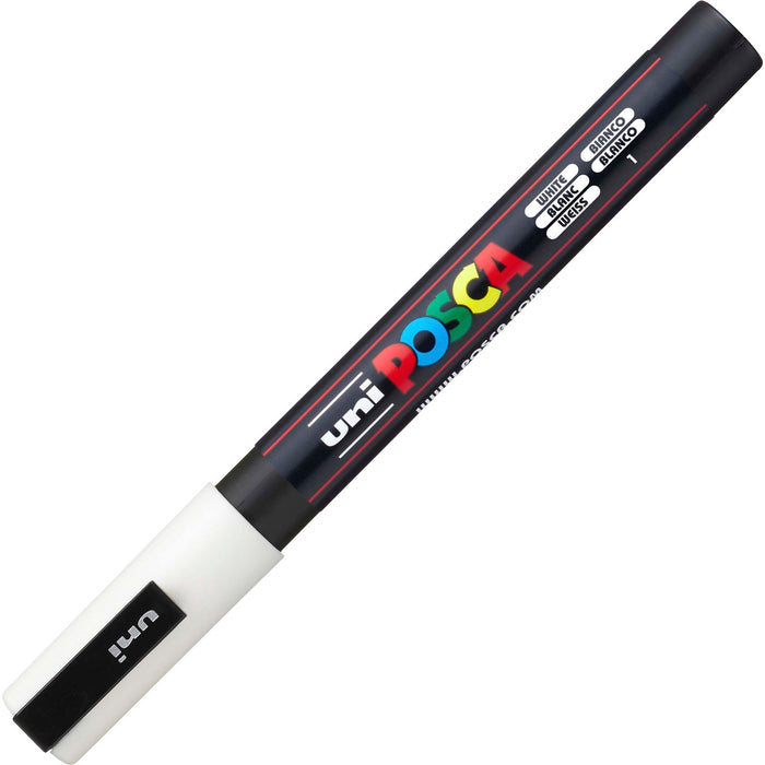 uni&reg; Posca PC-3M Paint Markers - UBCPC3MWHITE