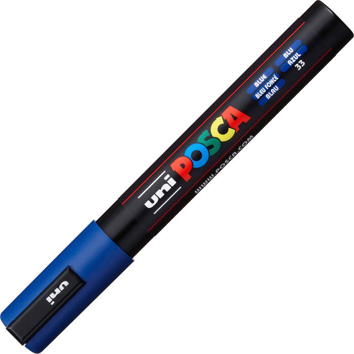 uni&reg; Posca PC-5M Paint Markers - UBCPC5MBLUE