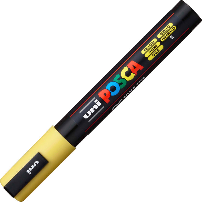 uni&reg; Posca PC-5M Paint Markers - UBCPC5MYELLOW