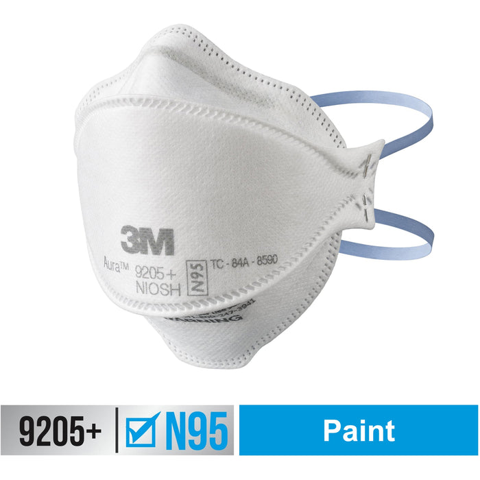 3M Aura N95 Particulate Respirator 9205 - MMM9205P20DC