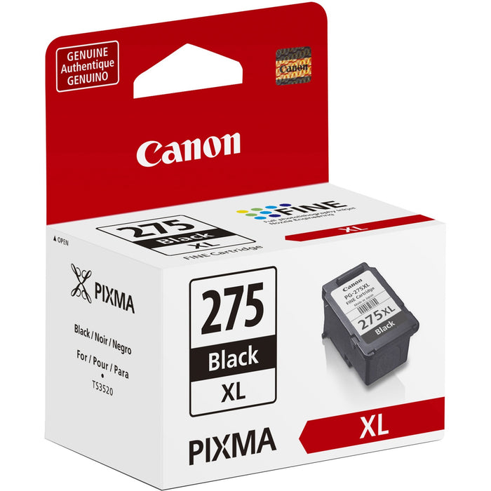 Canon PG275XL Original Inkjet Ink Cartridge - Black - 1 Each - CNMPG275XL