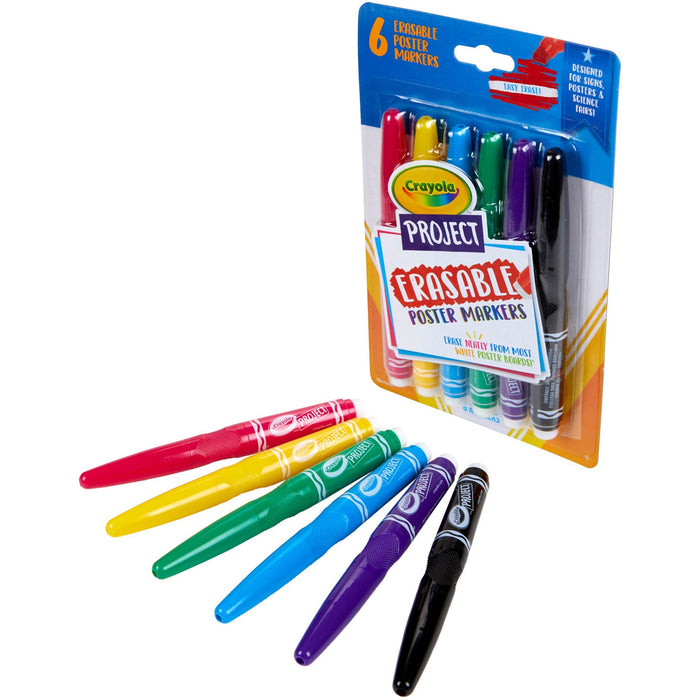 Crayola Project Erasable Poster Markers - CYO588371