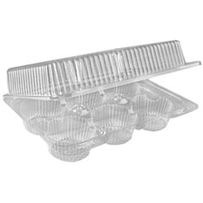 SEPG Hinged 6-Count 2.5" Cupcake Container - EGS427053