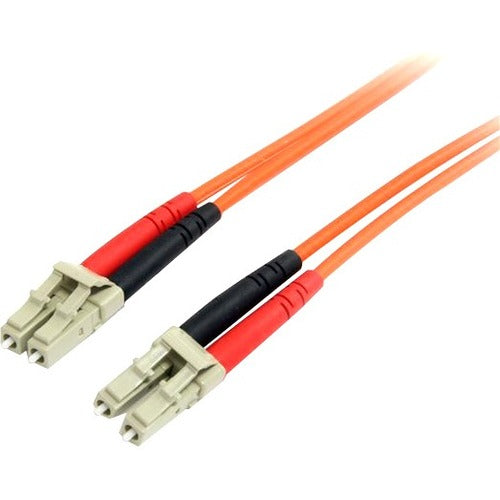 StarTech.com 10m Fiber Optic Cable - Multimode Duplex 62.5/125 - LSZH - LC/LC - OM1 - LC to LC Fiber Patch Cable - STCFIBLCLC10