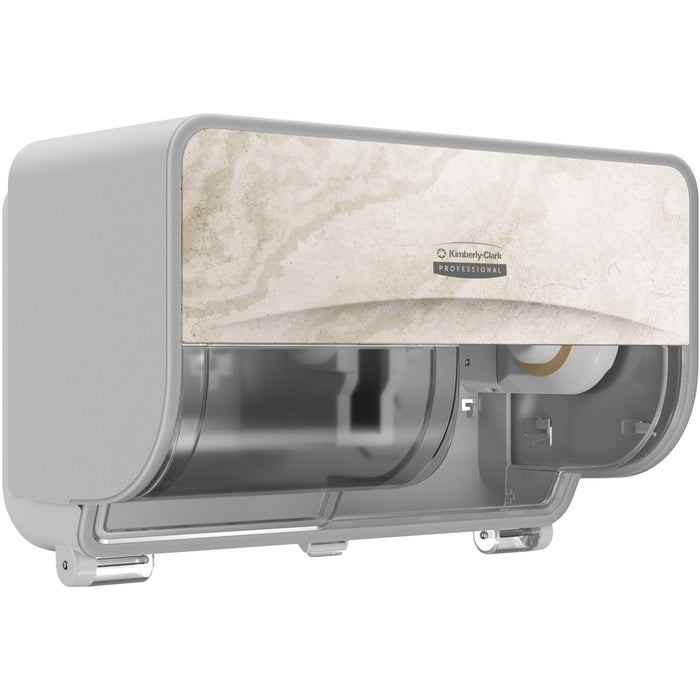 Kimberly-Clark Professional ICON Standard Roll Horizontal Toilet Paper Dispenser - KCC58742