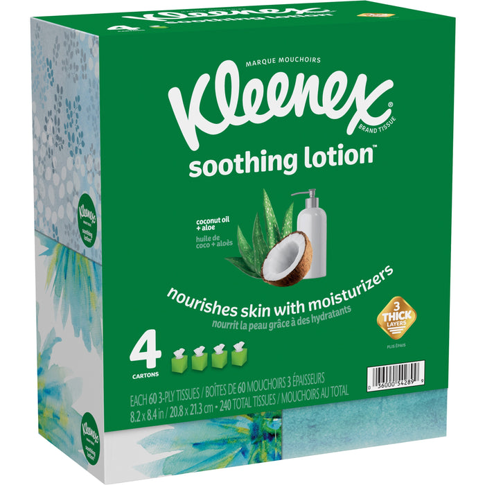 Kleenex Soothing Lotion Tissues - KCC54289