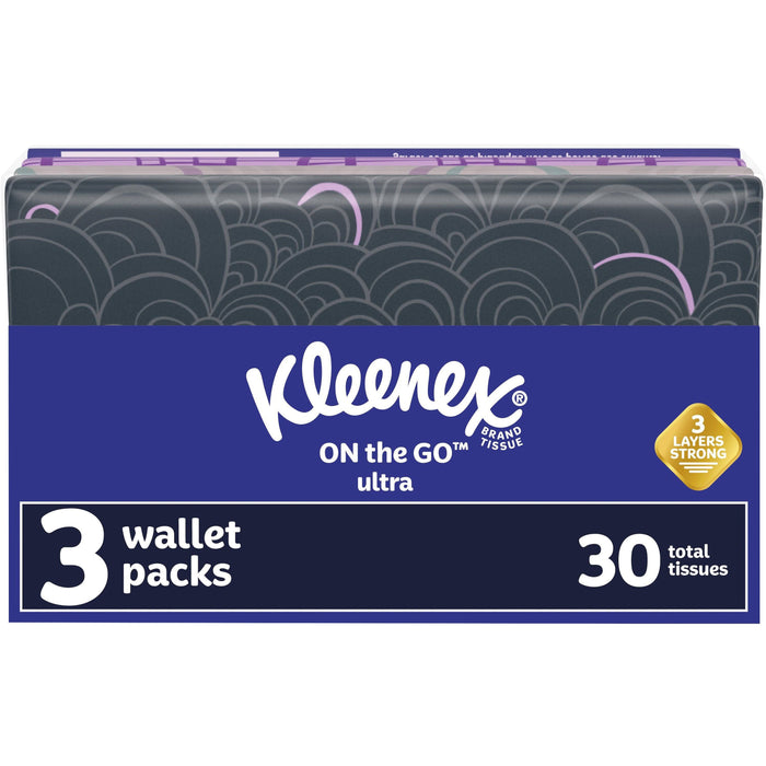 Kleenex On-the-Go Slim Wallet Pack - 30 Facial Tissue-Count - KCC35533