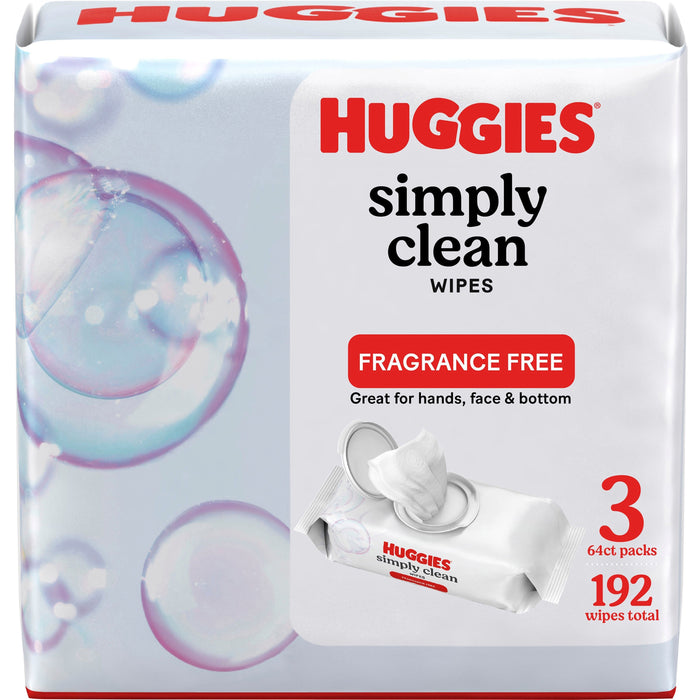 Huggies Simply Clean Wipes - KCC54483