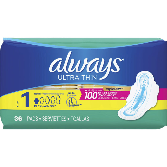 Always Flexi-Wing Ultra Thin Pads - PGC30656CT