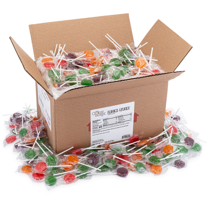 Office Snax Assorted Lollipops - OFX00654