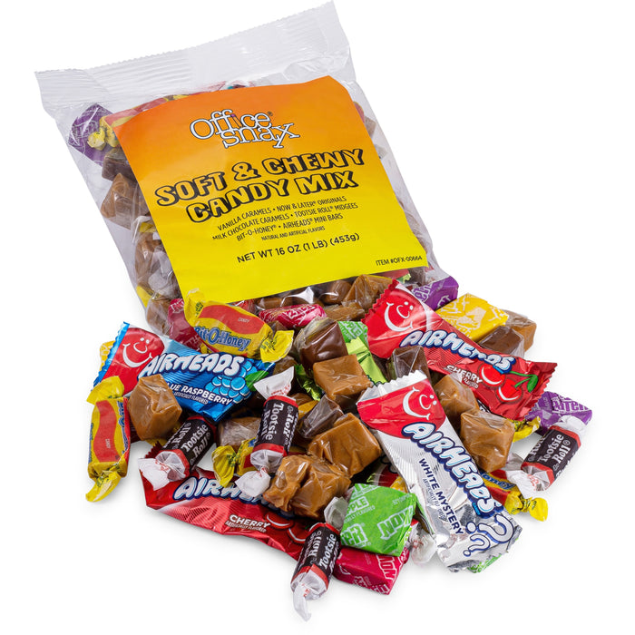 Office Snax Soft & Chewy Mix Assorted Candy - OFX00664