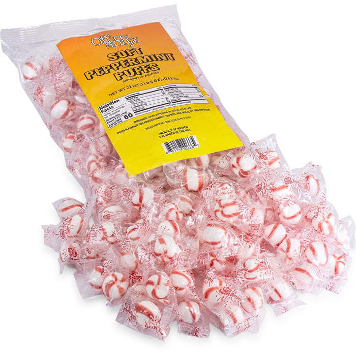 Office Snax Peppermint Puff Candy - OFX00666