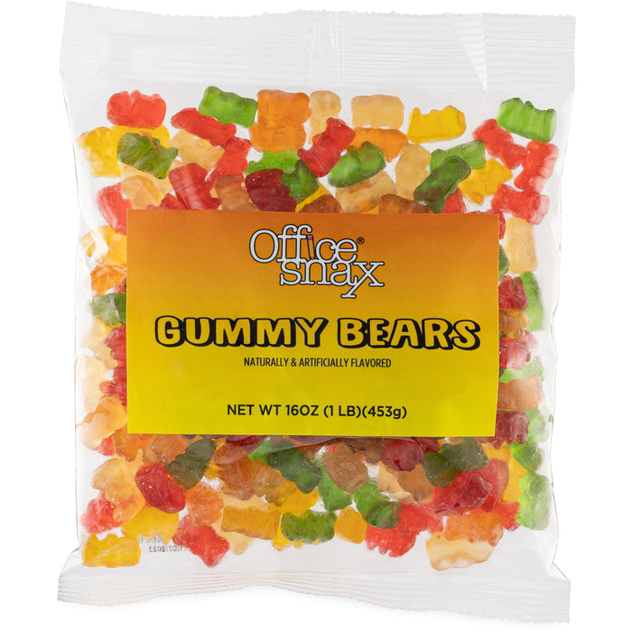 Office Snax Gummy Bears Candy - OFX00669