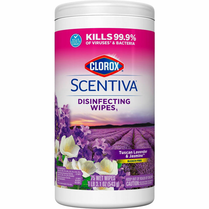 Clorox Scentiva Bleach-Free Disinfecting Wipes - CLO60040