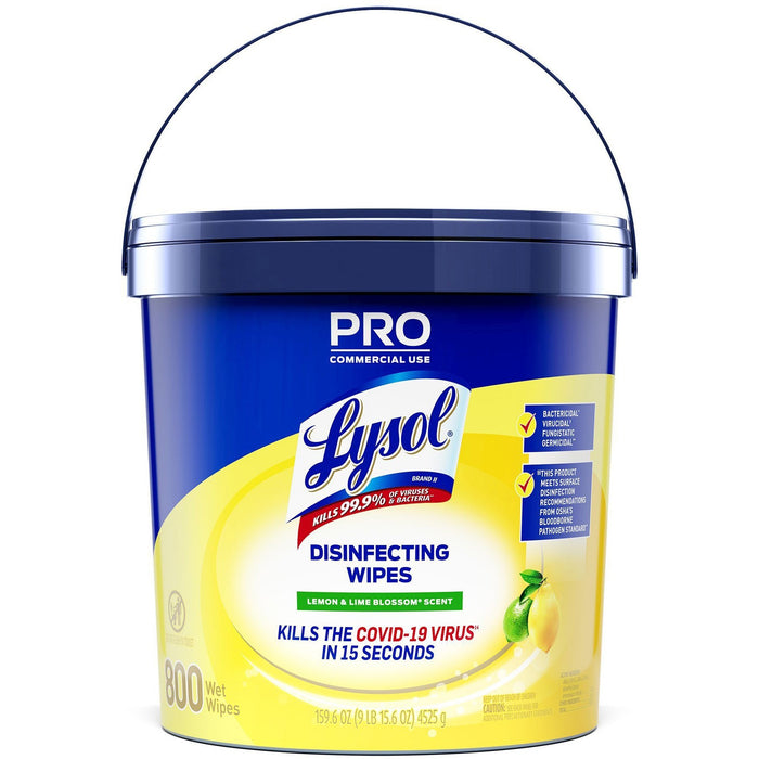 Lysol Disinfecting Wipe Bucket w/Wipes - RAC99856