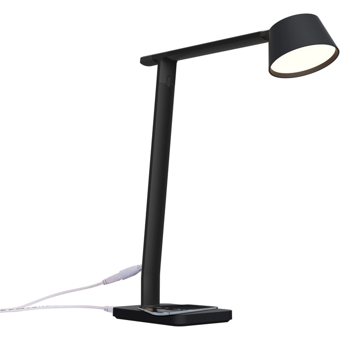 Bostitch Verve Adjustable LED Desk Lamp - BOS2200QISMBK