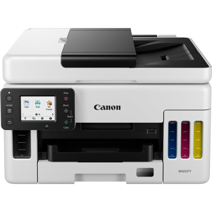Canon MAXIFY GX6021 Wireless Inkjet Multifunction Printer - Color - White - CNMGX6021