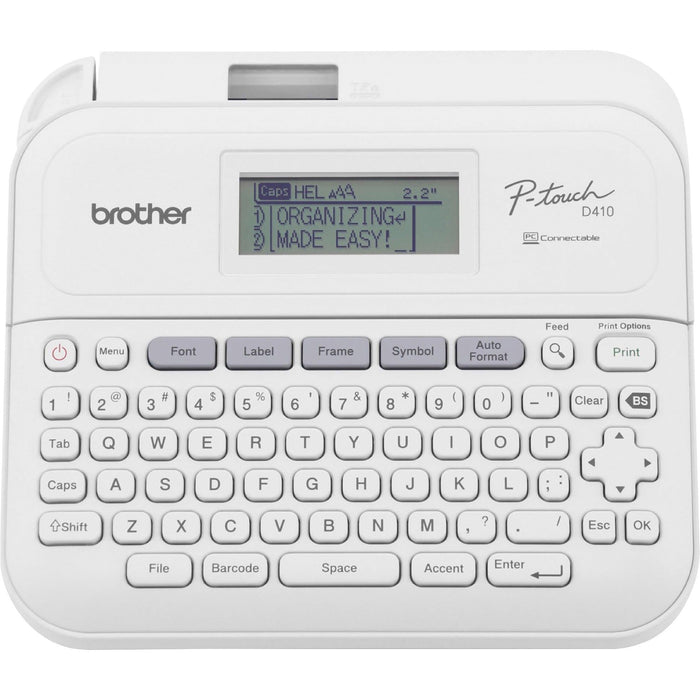 Brother&reg; P-touch PT-D410 Home/Office Advanced Connected Label Maker - BRTPTD410 Brother Industries, Ltd