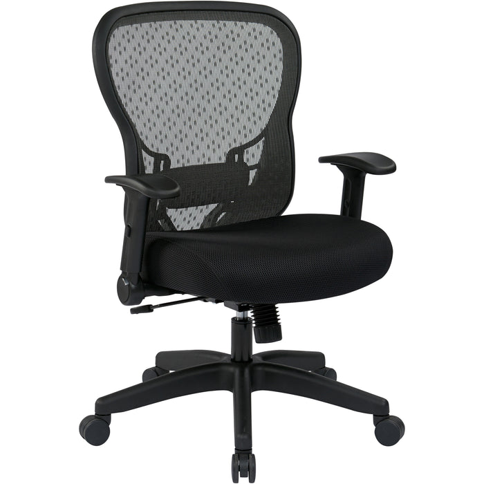 Office Star Deluxe R2 Space Grid Back Chair - OSP5293R2N1F2