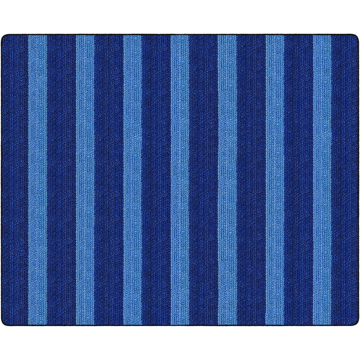 Flagship Carpets Basketweave Stripes Classroom Rug - FCIFA100658FS