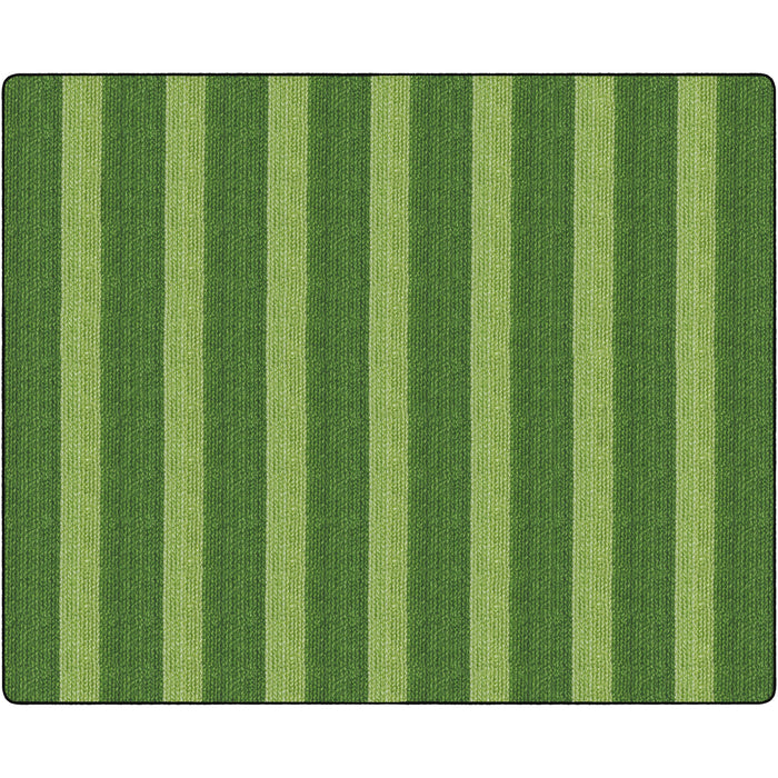 Flagship Carpets Basketweave Stripes Classroom Rug - FCIFA100758FS