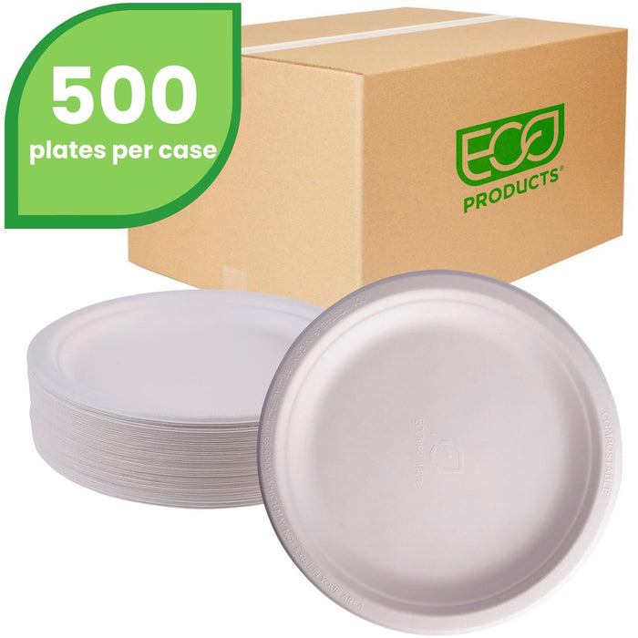 Eco-Products Sugarcane Plates - ECOEPP013NFA