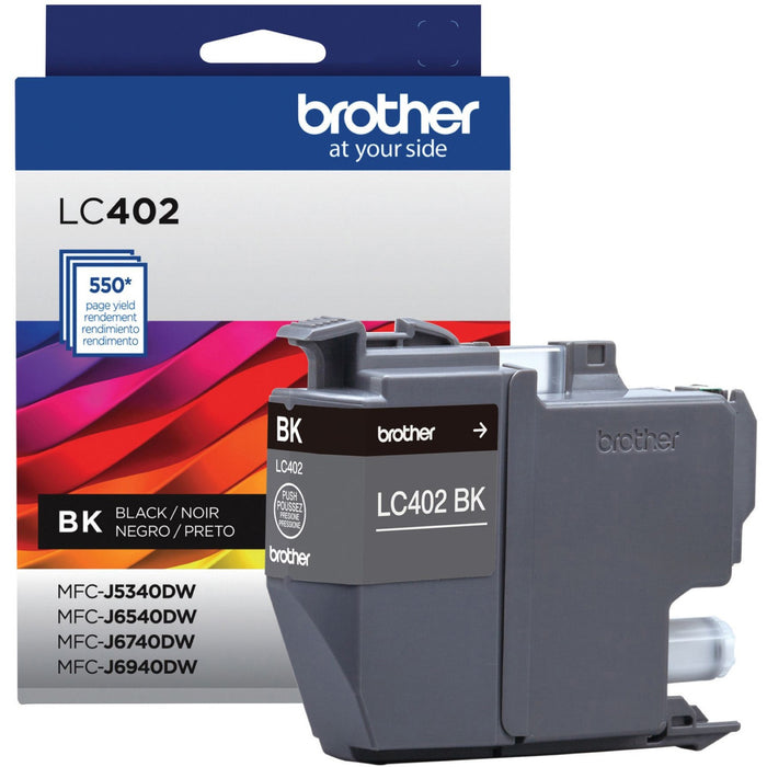 Brother LC402BKS Original Inkjet Ink Cartridge - Black Pack - BRTLC402BKS