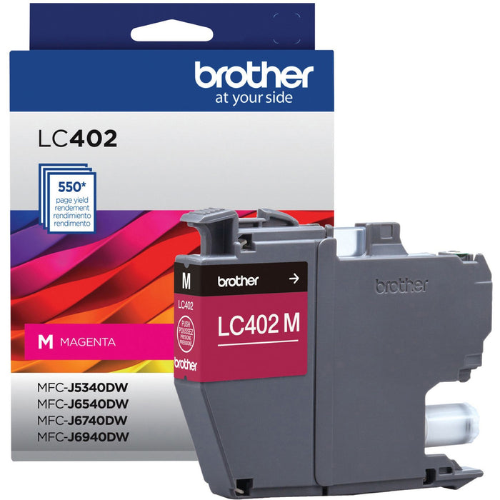 Brother LC402MS Original Inkjet Ink Cartridge - Magenta Pack - BRTLC402MS