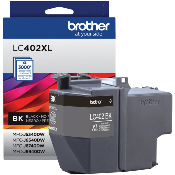 Brother LC402XLBKS Original High Yield Inkjet Ink Cartridge - Black Pack - BRTLC402XLBKS