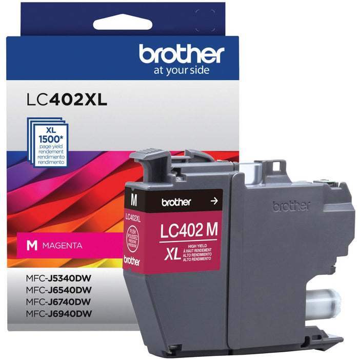 Brother LC402XLMS Original High Yield Inkjet Ink Cartridge - Magenta Pack - BRTLC402XLMS