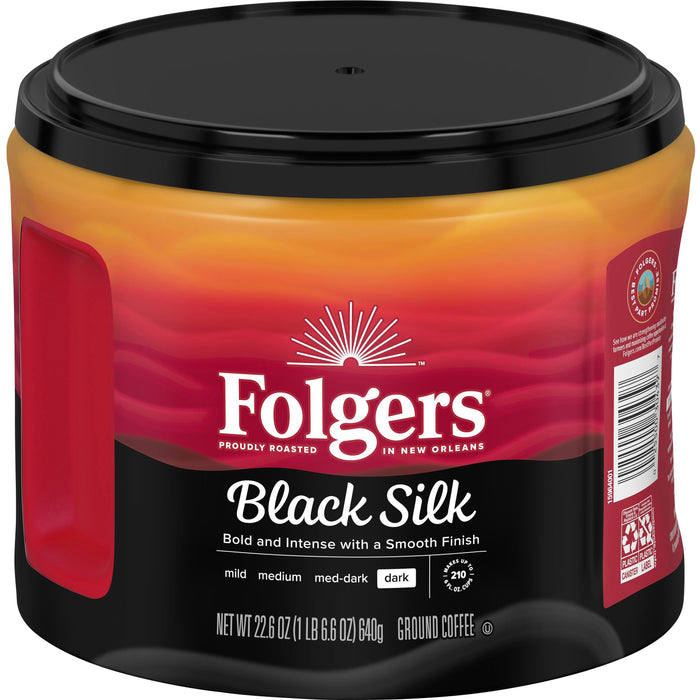 Folgers&reg; Ground Black Silk Dark Ground Coffee - FOL30439