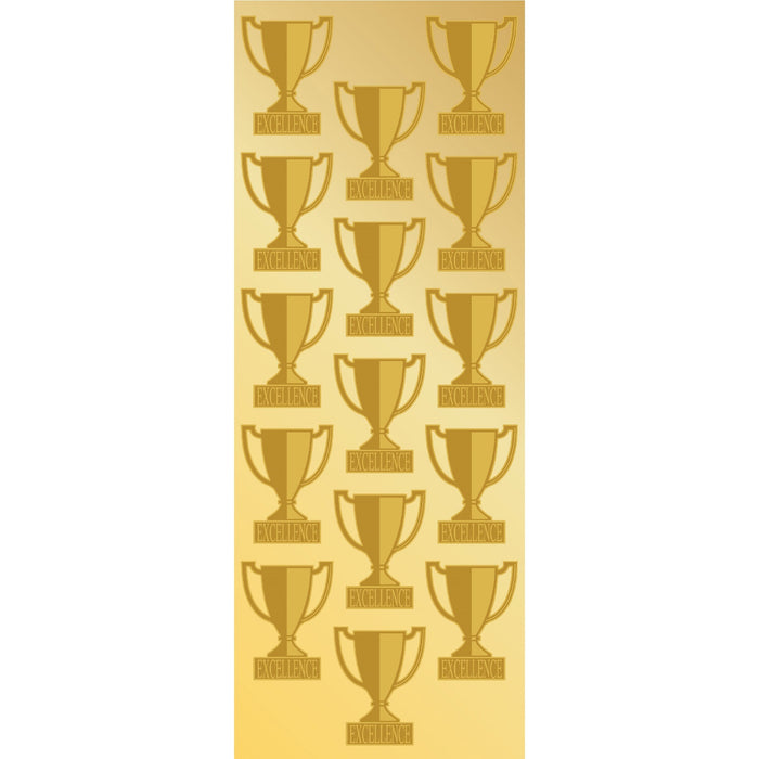 Geographics Gold Foil Trophy Seals - GEO48849