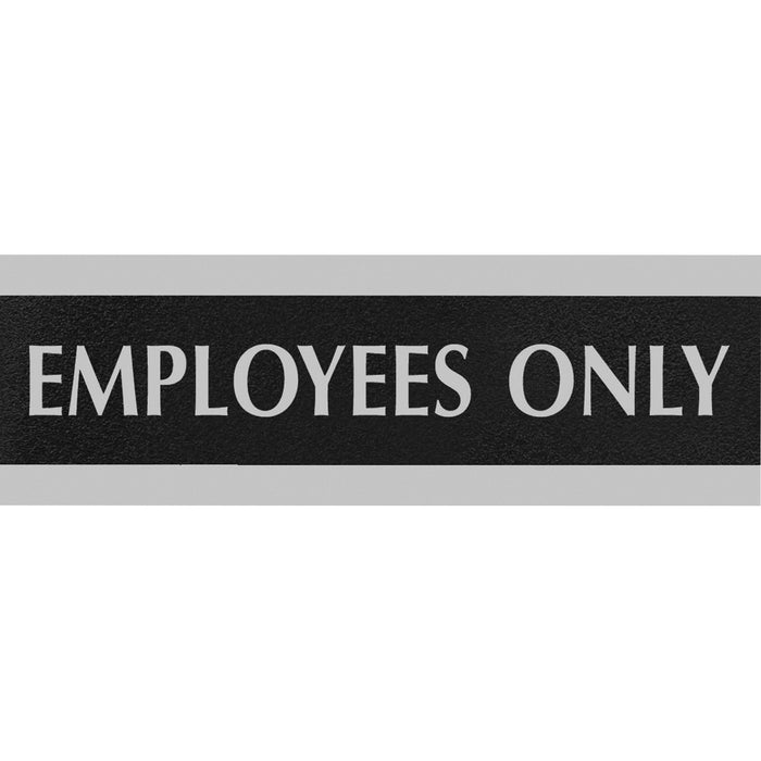 Headline Signs EMPLOYEES ONLY Sign - HDS4760