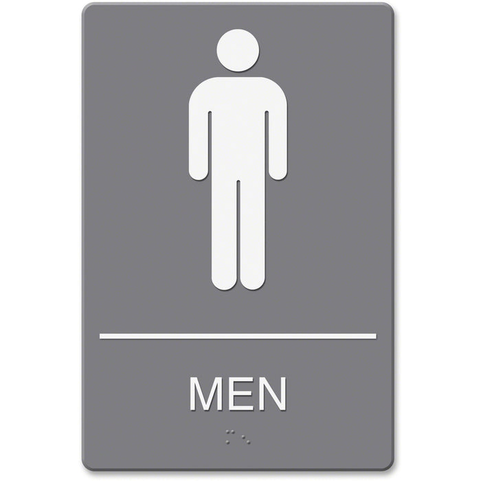 Headline Signs ADA MEN Restroom Sign - HDS4817