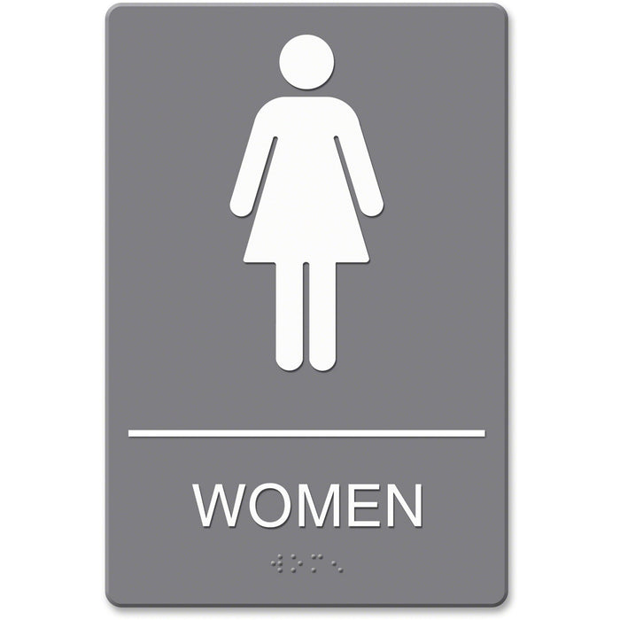Headline Signs ADA WOMEN Restroom Sign - HDS4816